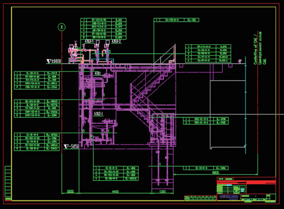 1 项目工业管道Plant3D模型出图（英文俄文显示）1.png